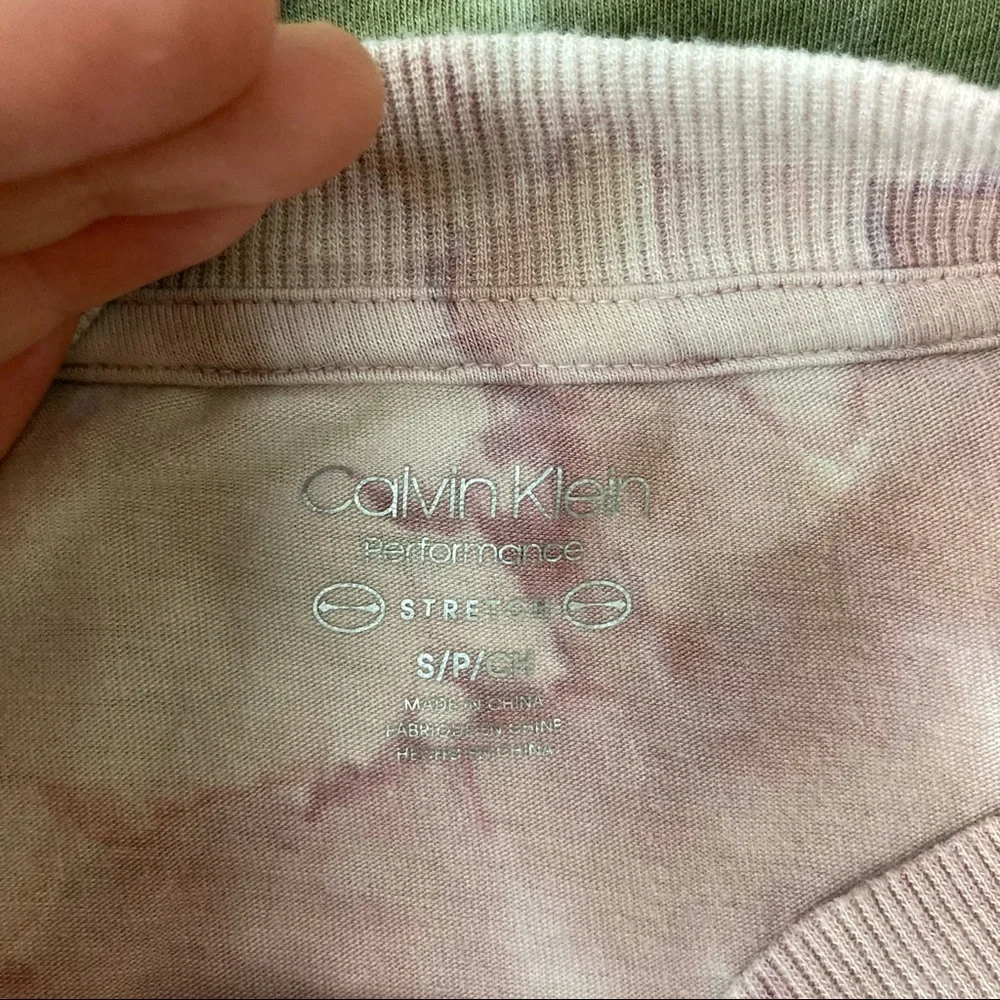 Calvin Klein tie dye crop top size S - Picture 5 of 6